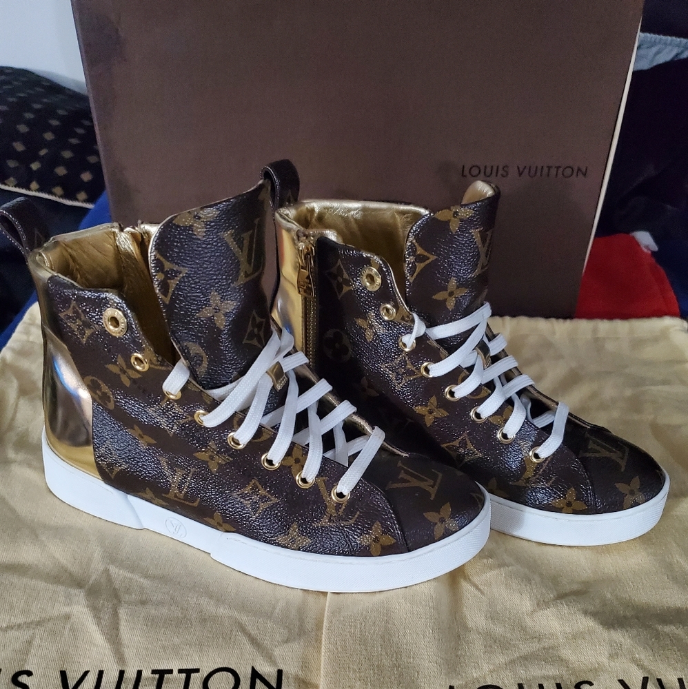 Authentic Louis Vuitton Stellar High Tops